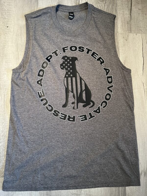 Patriotic Paws: The Advocate Muscle Tank